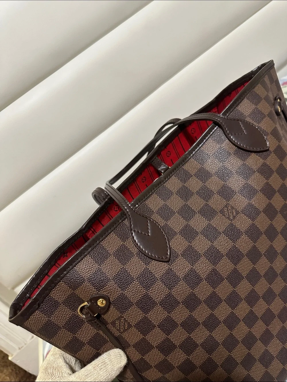 Louis Vuitton Damier Ebene Neverfull MM
